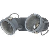 K.S. Verlichting - Satellite - Wandlamp - Grijs - Dimbaar - Industrieel Design