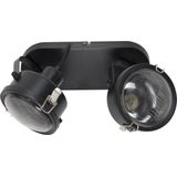 K.S. - Satellite - Wandlamp - Zwart - Metaal