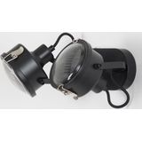 K.S. - Satellite - Wandlamp - Zwart - Metaal