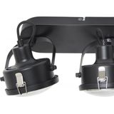 Satellite - 3 - Plafondlamp - Zwart - Draaibaar en Kantelbaar Ontwerp