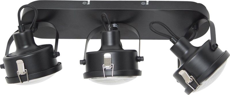 Satellite - 3 - Plafondlamp - Zwart - Draaibaar en Kantelbaar Ontwerp