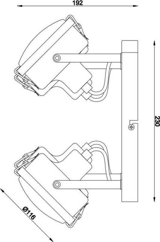 Plafondlamp - Modern - Wit - Metaal