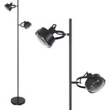 Satellite Vloerlamp Zwart