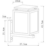 Wandlamp - Modern - Zwart - Metaal