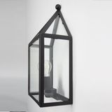 Buitenlamp Laren Zwart Wandlamp Plat