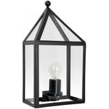 Buitenlamp Laren Zwart Wandlamp Plat