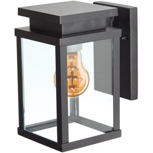 KS Verlichting Muurlamp Jersey Zwart Modern E27