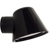 K.S. Verlichting - Vita Cup - Muurspot - Zwart - Aluminium