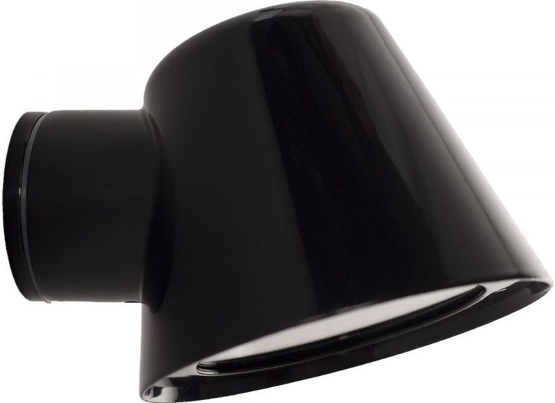 K.S. Verlichting - Vita Cup - Muurspot - Zwart - Aluminium