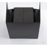 Channel II - Up&Down Muurlamp - Zwart - Aluminium - 2x 3 Watt LED