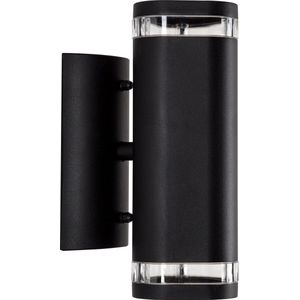 Ambient - Up en Down - Muurlamp - Zwart - Aluminium