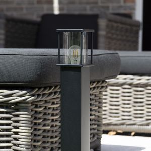 Buitenlamp Staand Zwart Astro 1 Terras met dag/nacht schemersensor