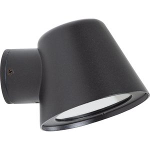 KS Verlichting Vita Cup Muurlamp Mat Zwart