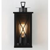 K.S. - Winchester - Wandlamp Buiten - Zwart - Dimbaar - Aluminium