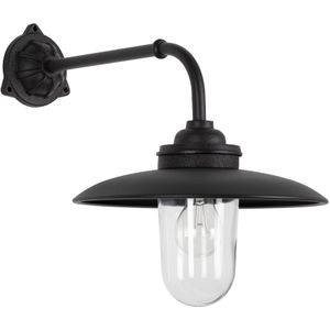 KS Verlichting - Stallamp - Zwart - Gietijzer, Aluminium, Glas