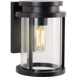 Sydney Muurlamp Zwart met 3W Bewegingssensor LED