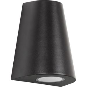 Cone Muurlamp Zwart met Lichtsensor LED