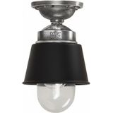 KS Verlichting - Kostas - Plafondlamp - Zwart - Aluminium - E27