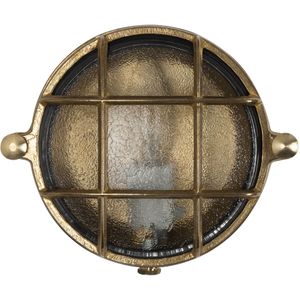Nautic Lights - Stia - Muurlamp/Plafondlamp - Zwart - Geschikt voor Binnen/Buiten