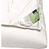 Polydaun - Lotus - Dekbed - Wit - 200x220 cm - Vochtregulerend - Lyocell Tijk - GRS Gerecyclede 3D-Polarsoft Plus Vulling