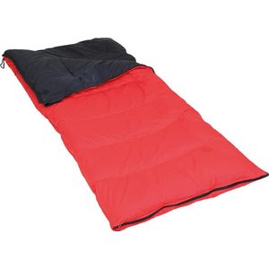 Polydaun Pelikaan junior - kinderslaapzak - blauw/rood - 70x160 cm reversibel