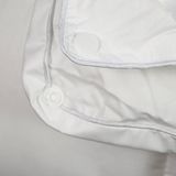 Polydaun - Fiberdaun Dekbed - 4-Seizoenen - 100% Percale Katoen