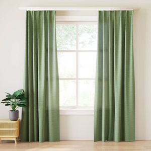 NOUS Living - Nairobi - Lichtdoorlatend Gordijn - Polyester - Kant en Klaar