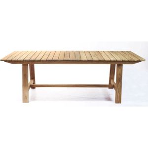 Tafel Teak naturel - 200 x 100 x 78 cm