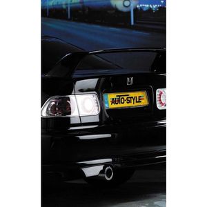 Autostyle - Nummerbord Onderleg-Plaat - Chroom - RVS - 540 x 135 mm