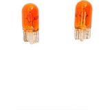T-10 12V/5W Lampen 12V Amber , set 2 Stuks