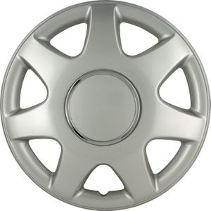 Wieldoppenset Florida 14-Inch Zilver