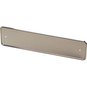 Kentekenplaathouder - Verchroomd - Plaatstaal - 2 Gaten - 540 mm x 130 mm