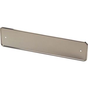 RVS Kentekenplaathouder Chroom 52x11cm per Stuk