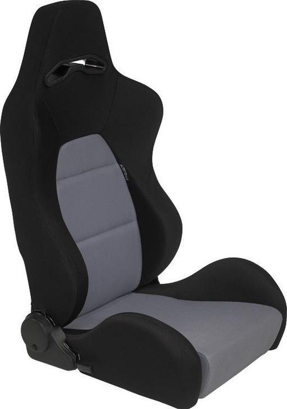 Autostyle Sportstoel Eco Met Verstelbare Rugleuning R Zw/gr