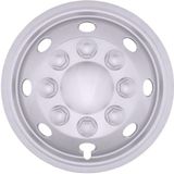 Autostyle - Utah - Wieldoppen - Zilver - ABS - Set van 4