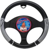 Autostyle - Stuurhoes - Zwart/Grijs - Kunstleer