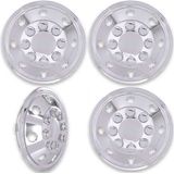 Autostyle - Utah - Wieldoppenset - Chroom - 4 Stuks