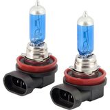 Superwhite - H11 Halogeen Lampen - Blauw - Set van 2 Stuks