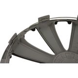 Autostyle - Wieldoppenset - 4 Delig - Zwart - Slagvast Kunststof