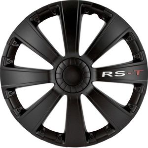 Autostyle - RS-T - Wieldoppenset - Zwart - Slagvast Kunststof - Set van 4 Stuks