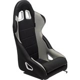 Autostyle - Sportstoel K5 - Zwart/Grijs - Vaste Rugleuning