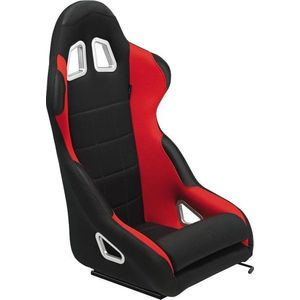 AutoStyle - K5 - Sportstoel - Zwart/Rood - Vaste Rugleuning