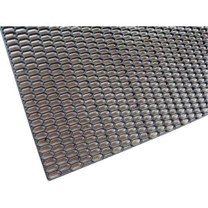 Racegaas ABS Zwart - HEX Fine 18x7mm - 120x30cm