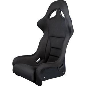 Sportstoel BS7 - Zwart - Polyester - Vaste Rugleuning