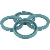 TPI - CentreerRingen - Sky Blue - Kunststof - Set 4 Stuks