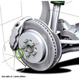 TPI - CentreerRingen - Geel - Kunststof - Set 4 Stuks