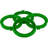TPI - CentreerRingen - Groen - Kunststof - Set 4 Stuks