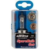 Autostyle - Halogeen Reservelampset - Helder - 12V - Combi Set
