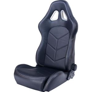 Autostyle - TN - Sportstoeltje - Kunstleer - Dubbelzijdig Verstelbare Rugleuning