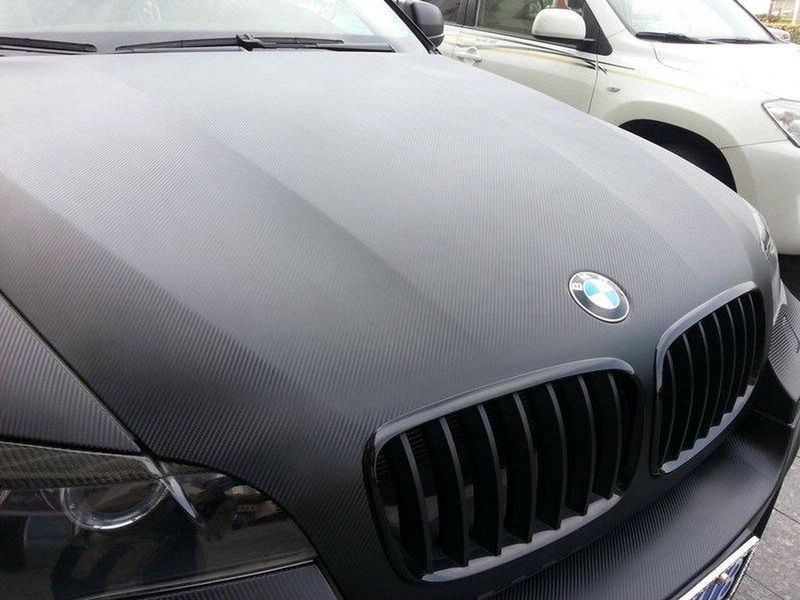 Autostyle - Carbon Wrap - Zwart - Flexibele Folie - 152x200cm